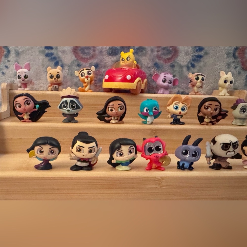 Disney Doorables Mixed Series Lot of 21 Mulan Let’s Go Vehicle Winnie The Pooh - Picture 8 of 10